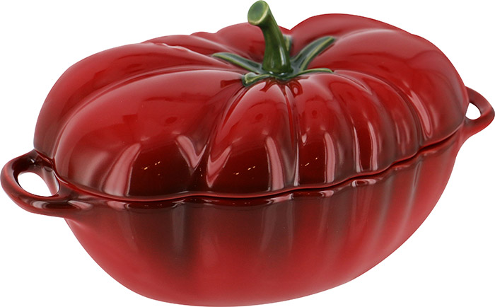 Staub Cast-Iron Tomato Cocotte in 2023